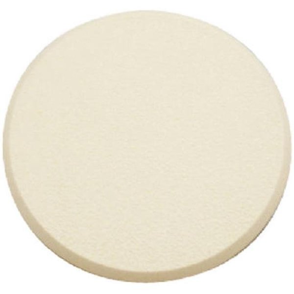Prime-Line Prime Line SCU 9185 3.25 in. Ivory Textured Round Rigid Vinyl Wall Protector Bumper; Pack Of 12 649303
